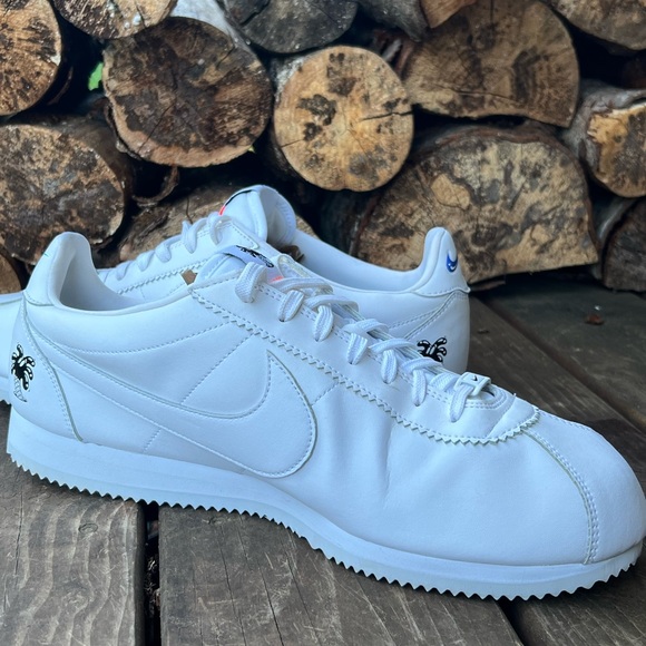 NIKE CORTEZ FLYLEATHER QS x STEVE HARRINGTON 'Earth Day' Sz 15 [CI5548 100] - Picture 5 of 13
